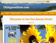 Tablet Screenshot of oldagnessstore.com